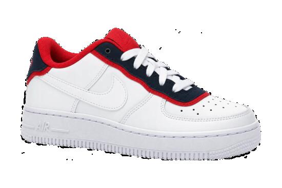 Bambini - Sneaker - Nike Air Force 1 Low LV8 DBL GS - Rosso Blu ossidiana