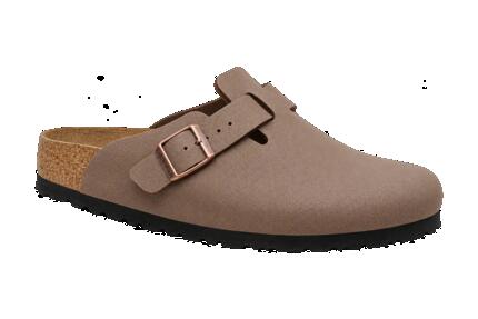 Herren - Clogs - verstellbarer Riemen - Birkenstock Boston SYN 2.0 - braun