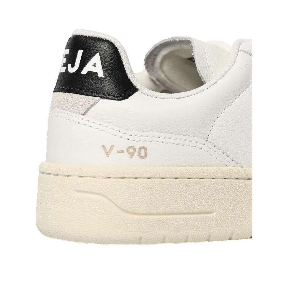 Schuhe Veja V-90 Weiß — Komfort, Leder O.T., Ökologisch 3/4