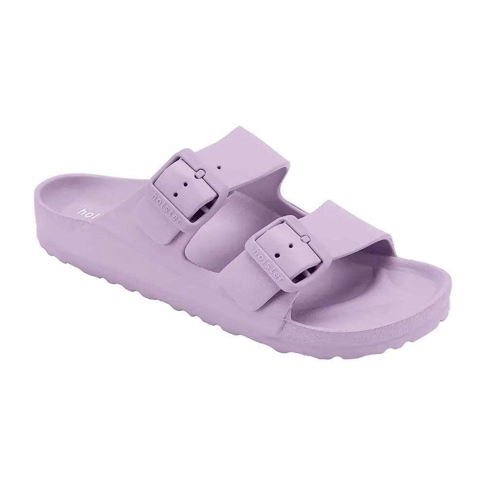 Womens/Ladies Sundreamer Sliders (Lavender) 5/5