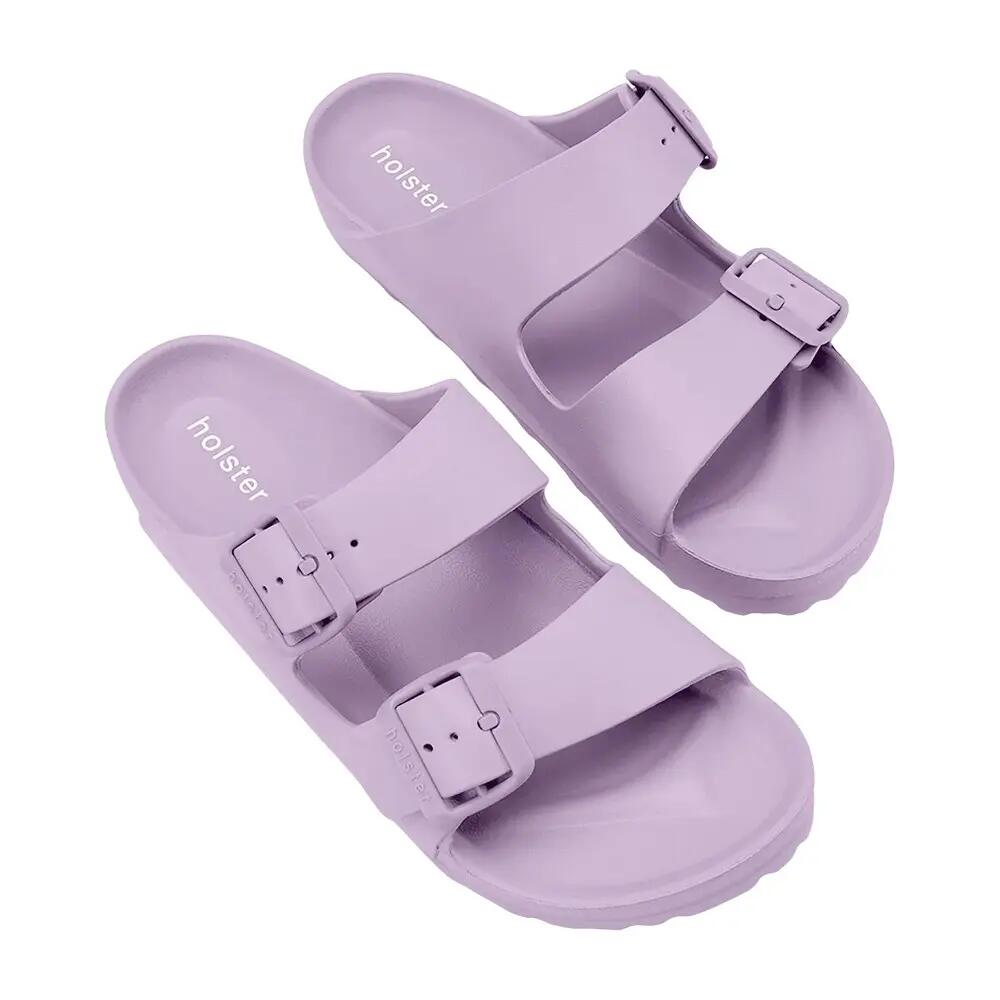 Womens/Ladies Sundreamer Sliders (Lavender) 4/5