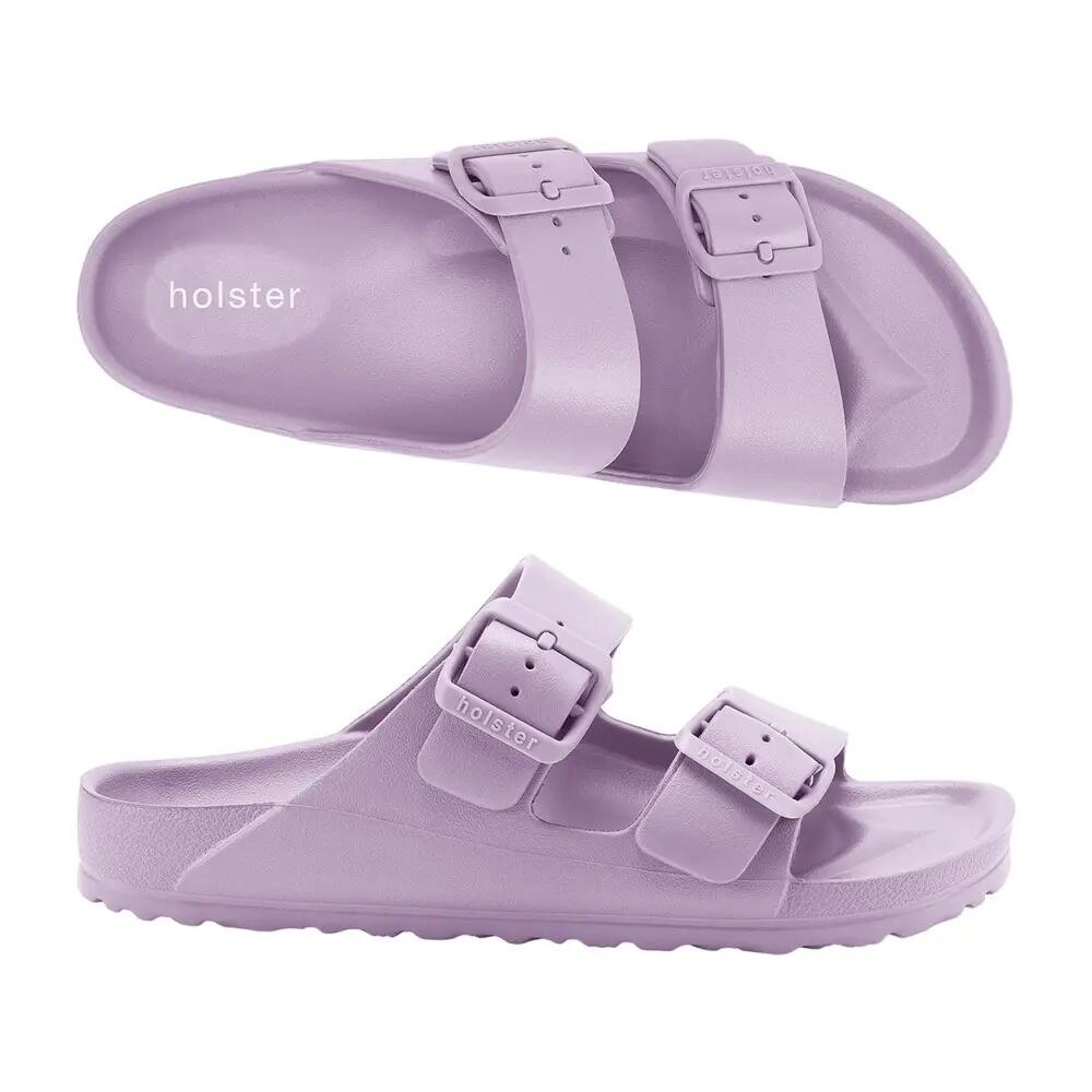 Womens/Ladies Sundreamer Sliders (Lavender) 3/5