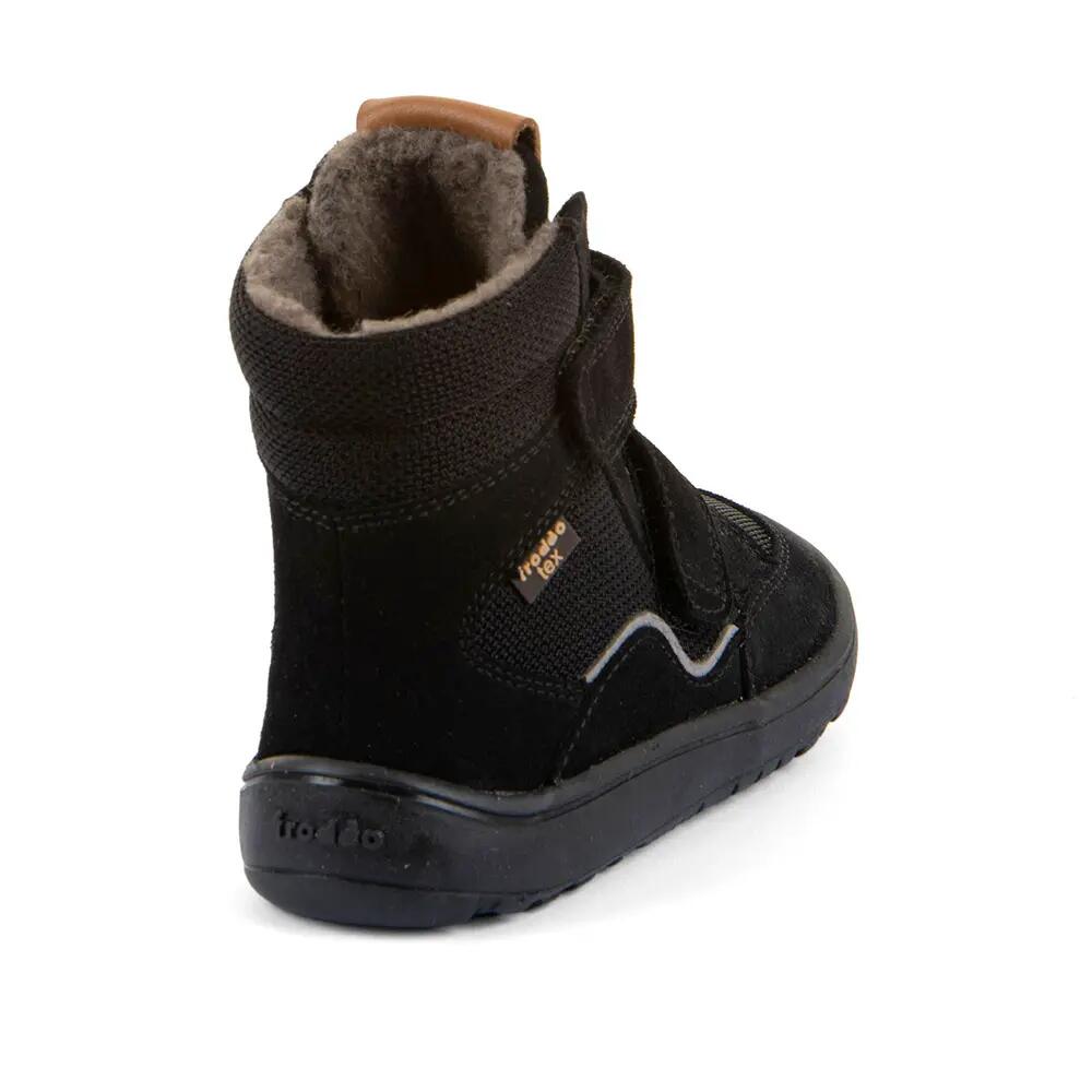Buty zimowe - lifestyle - dziecięce - Froddo - TEX WINTER - barefoot, czarne 5/7