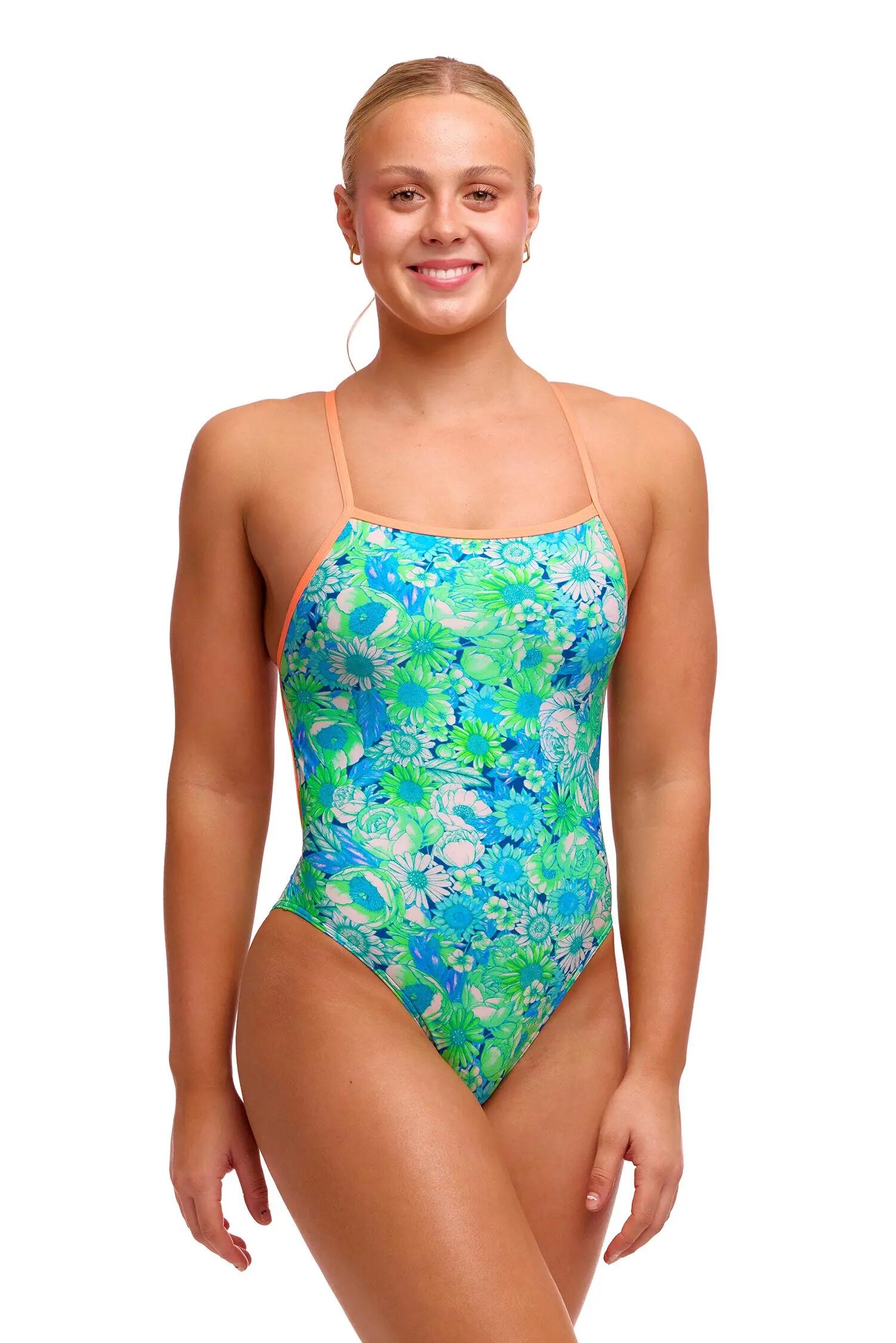 Maillot de bain Funkita Single Strength Green Green Grass 5/5