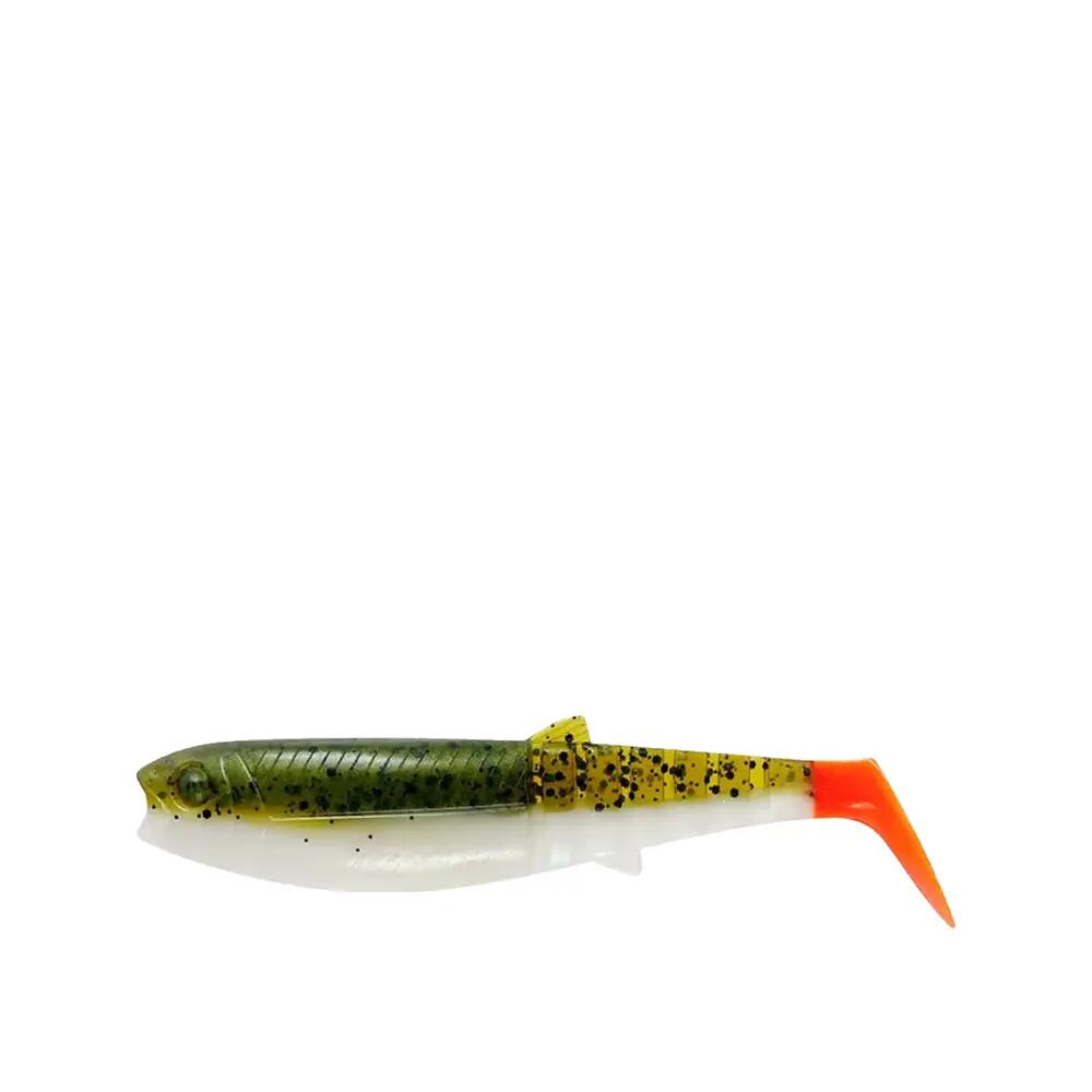 Appât souple Savage Gear Cannibal Shad Cor Firecracker 6/10