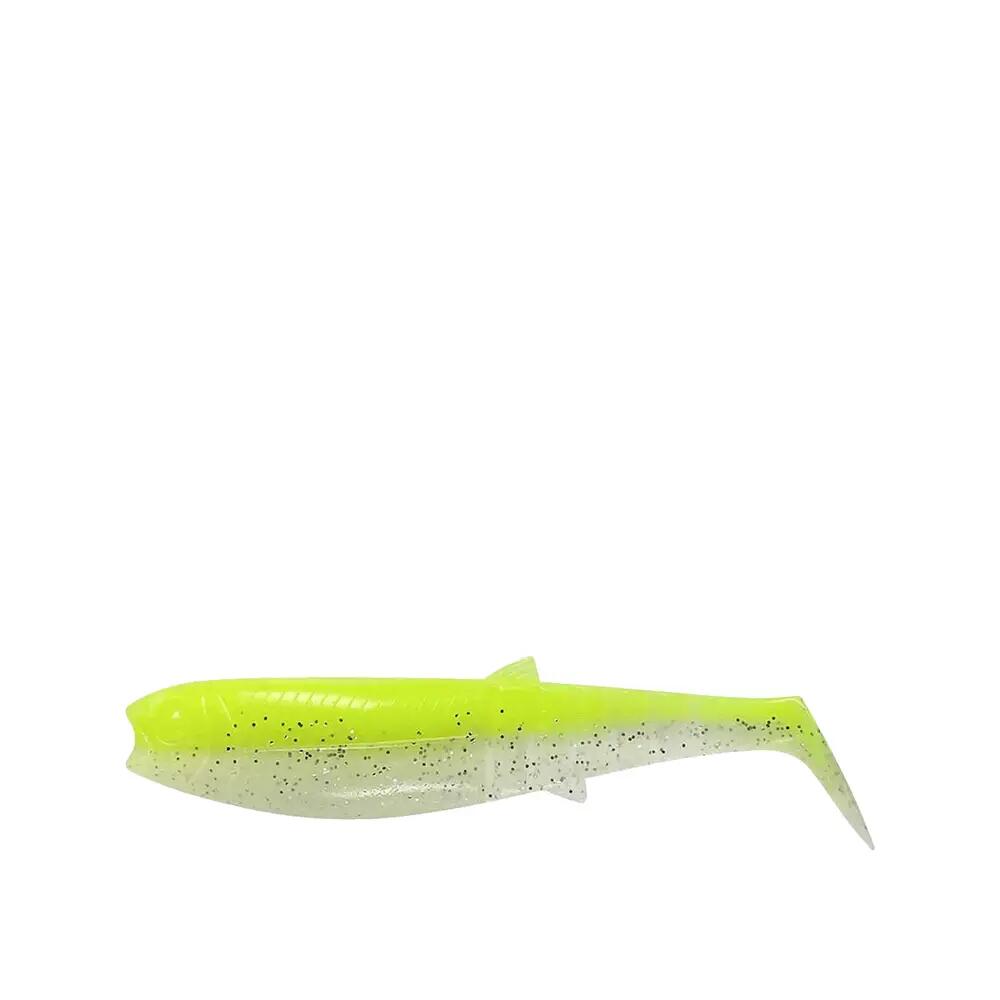 Appât souple Savage Gear Cannibal Shad Cor Firecracker 4/10