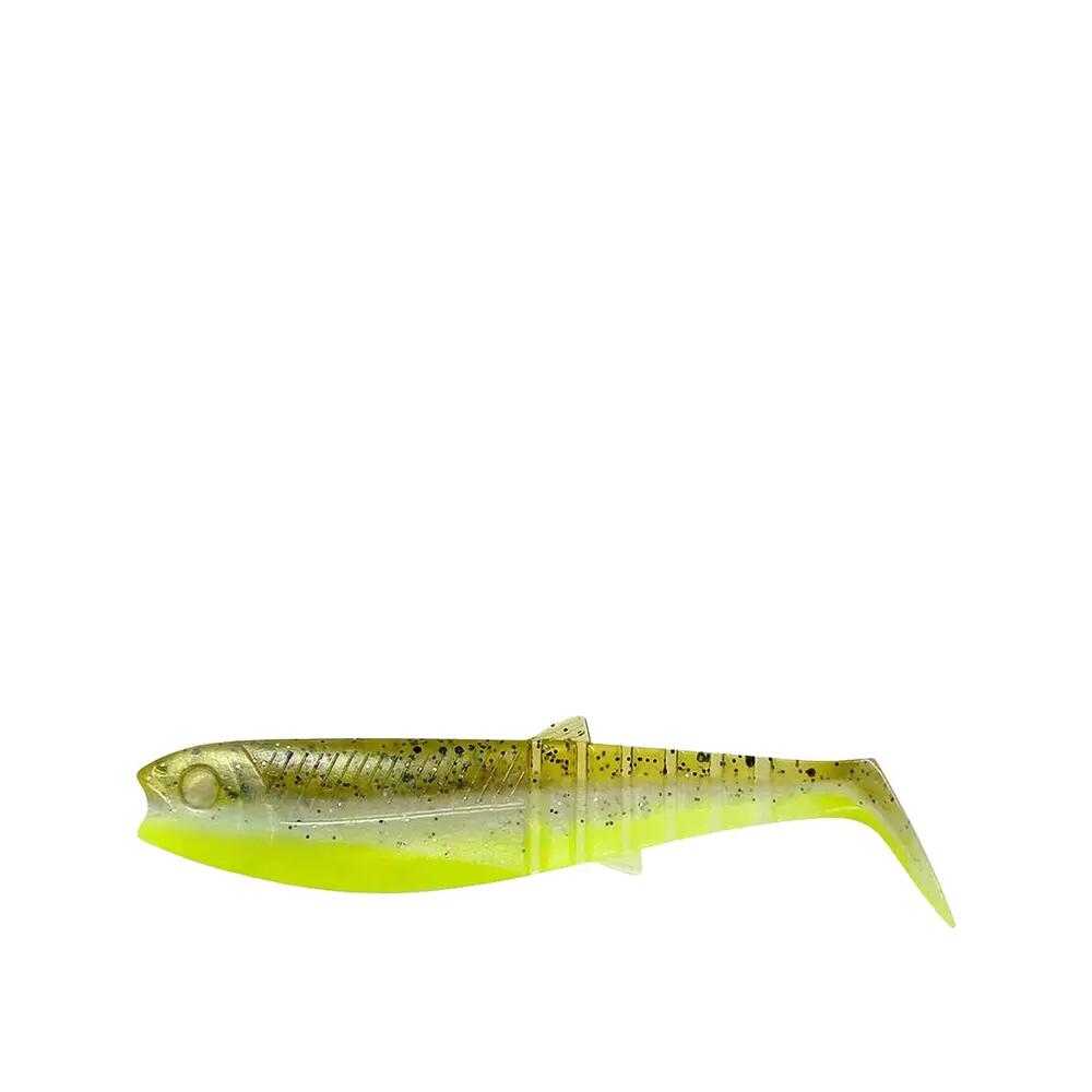 Appât souple Savage Gear Cannibal Shad Cor Firecracker 10/10