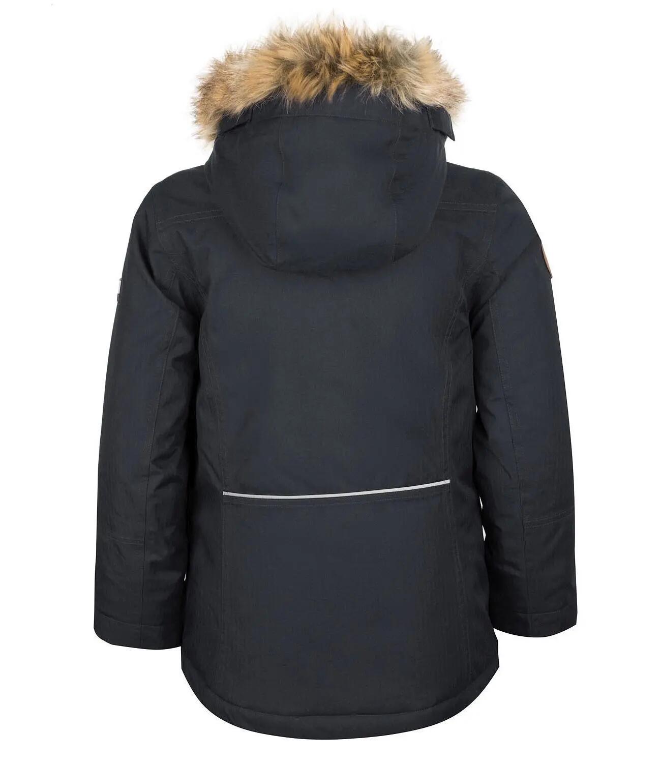 Kinder Parka Isfjord XT Dunkelgrau / Mittelblau 2/2