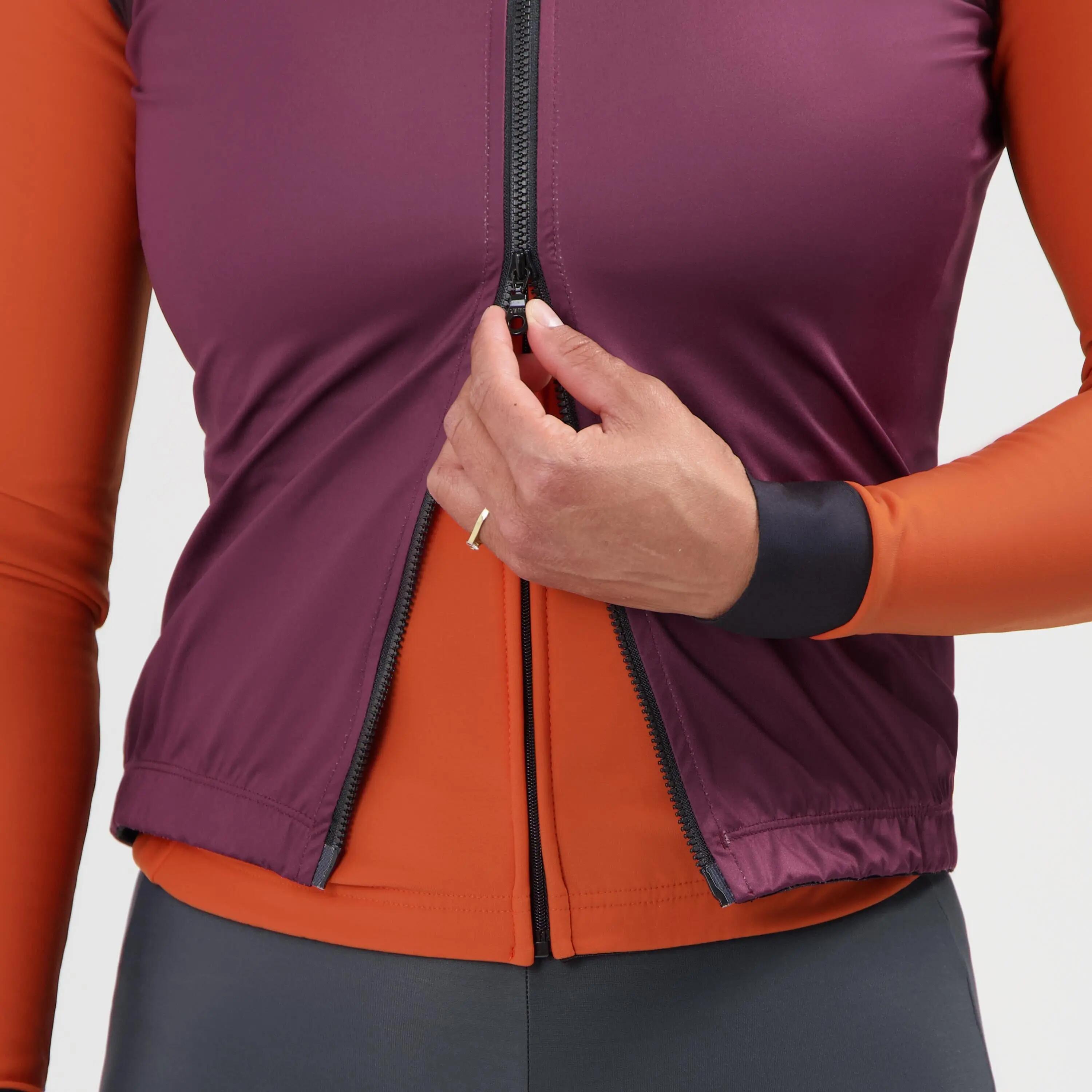 Chaqueta de ciclismo sin mangas para mujeres 6/7