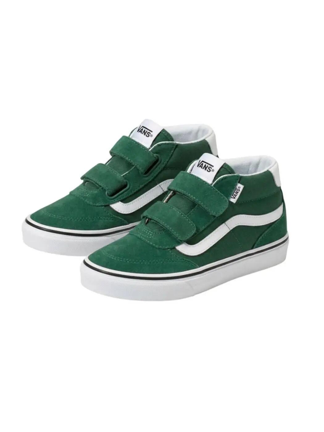 Zapatillas para Niño Vans Vans brooklyn mid v Verde 2/4