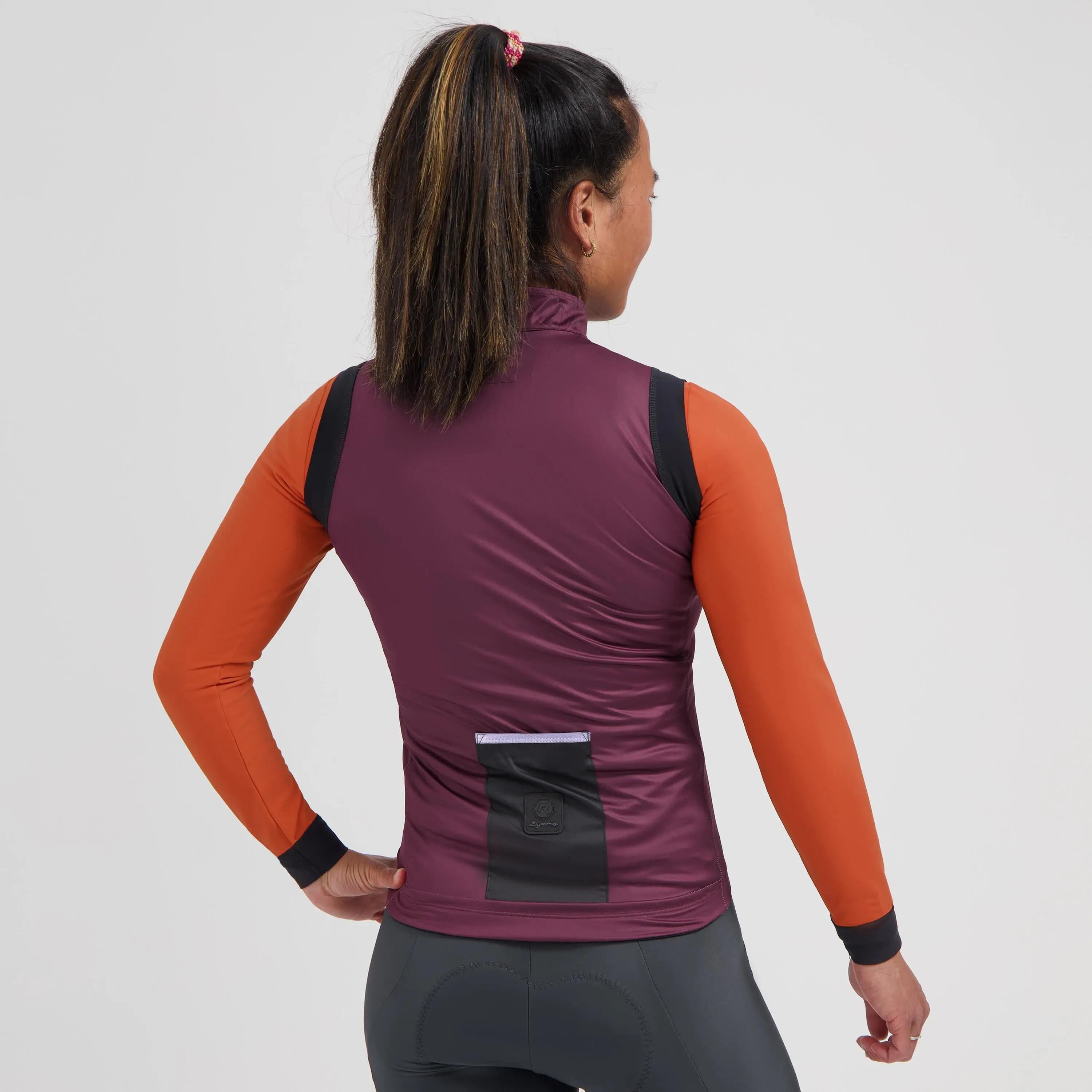 Chaqueta de ciclismo sin mangas para mujeres 3/7
