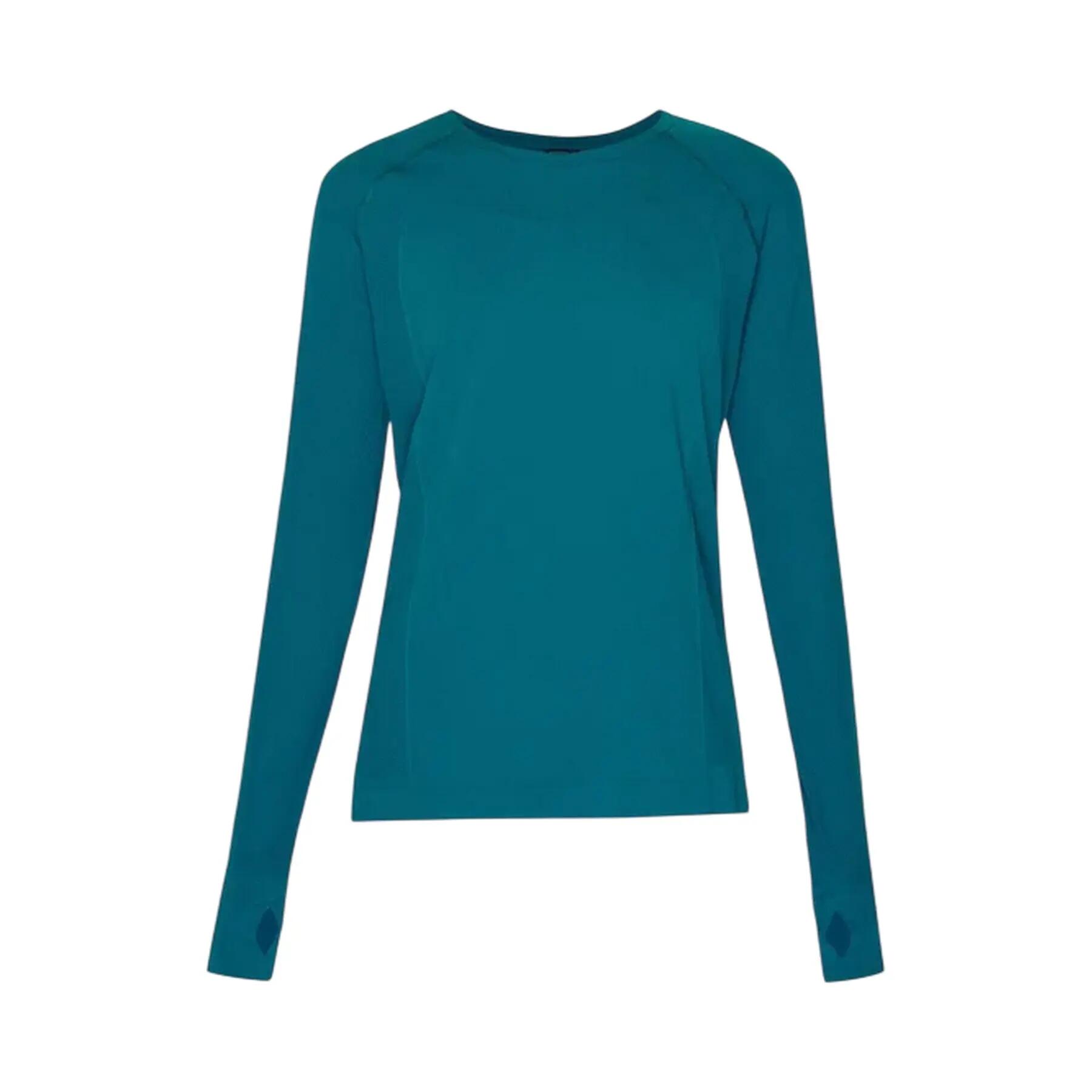 Top Atletico Peso Piuma Manica Lunga Donna Sweaty Betty Verde Scuro Verde 2/4