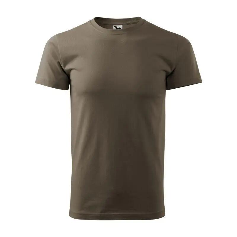 Tshirt BASIC Homme (Kaki) 3/4