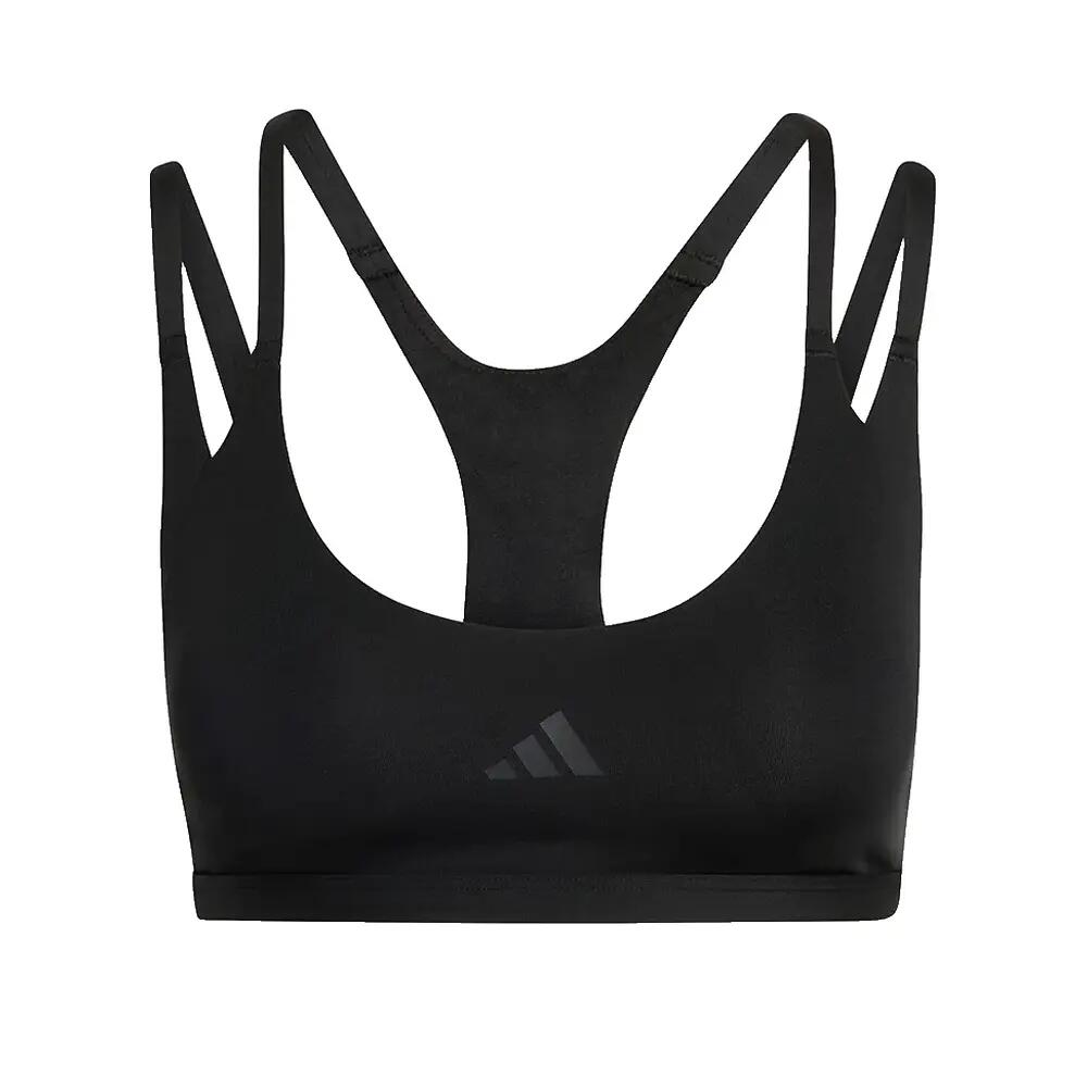 Sujetador deportivo Adidas Optime Workout Strappy Mantiene ligero 3/6