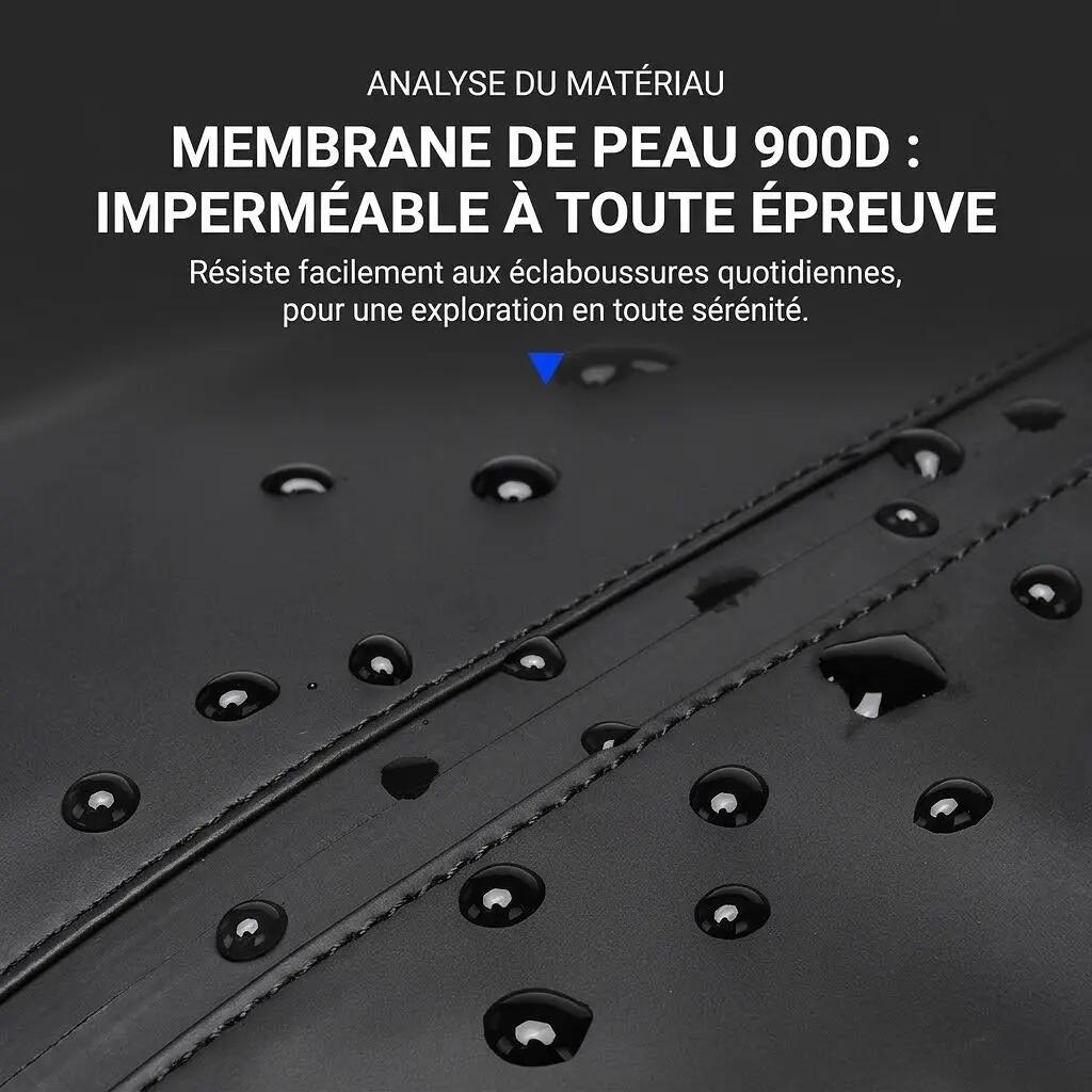 Sac à dos business extensible 25-30L avec serrure à code - Noir 9/10