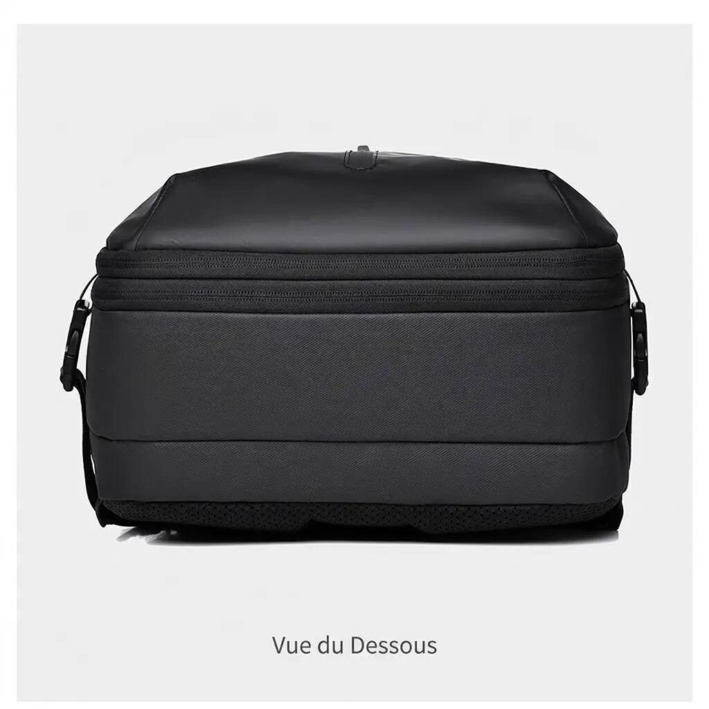 Sac à dos business extensible 25-30L avec serrure à code - Noir 6/10