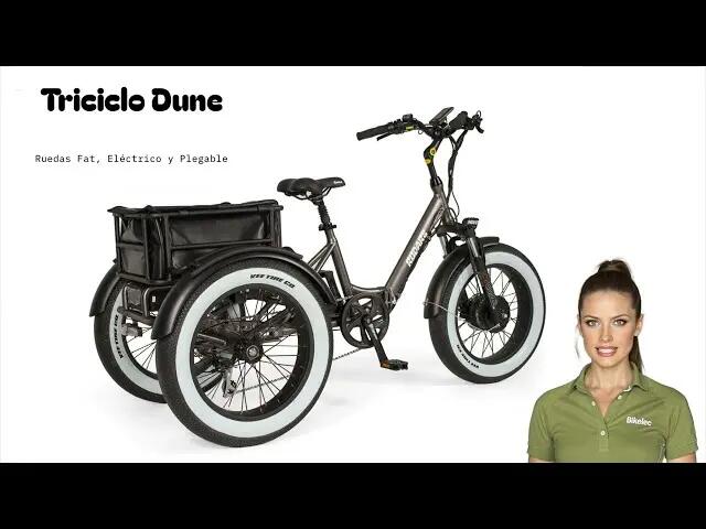 Dune 4.0 (Plegable) (1440Wh/48V) - Triciclo Eléctrico Plegable para Adultos 2/6