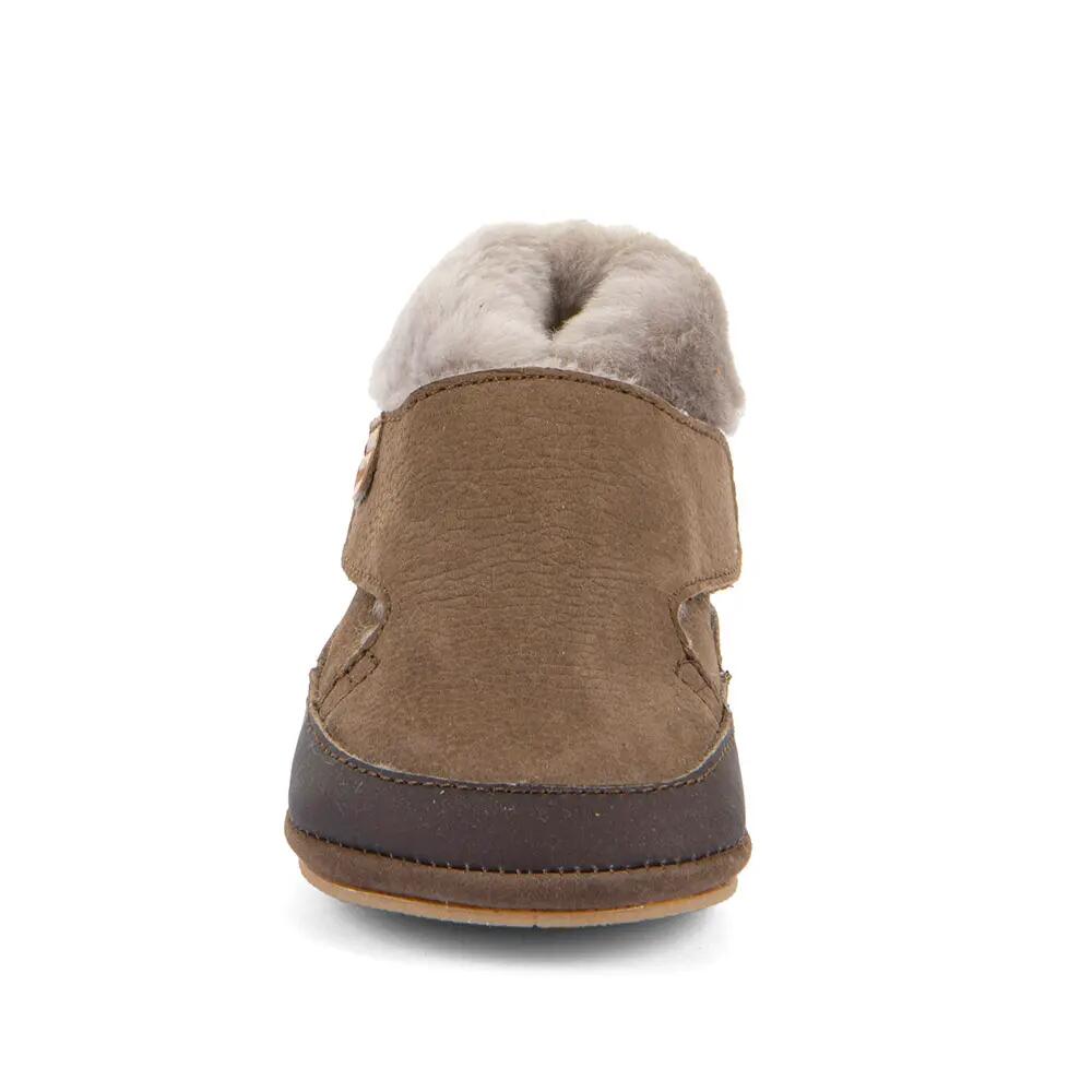 Buty zimowe barefoot dziecięce Froddo FURRY WALK, brązowe 4/7