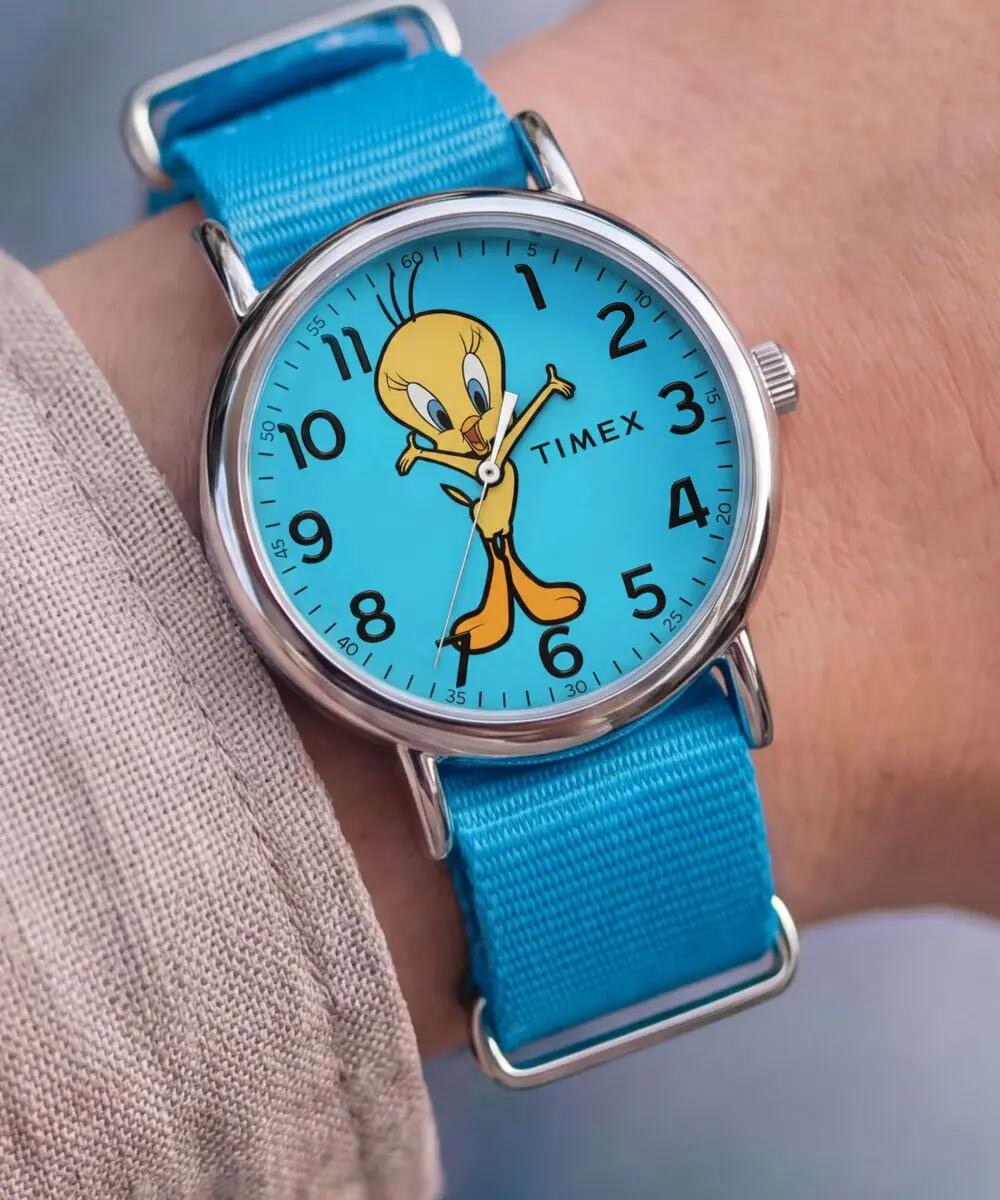 Timex Analogique Montre Bleu/Bleu TW2Y99500 6/6