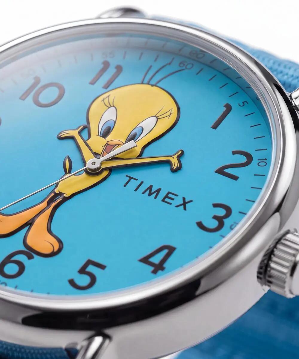 Timex Analogique Montre Bleu/Bleu TW2Y99500 5/6