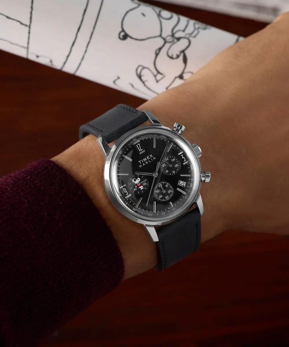 Timex Chronograph Uhr Schwarz/Schwarz TW2Y48500 6/6