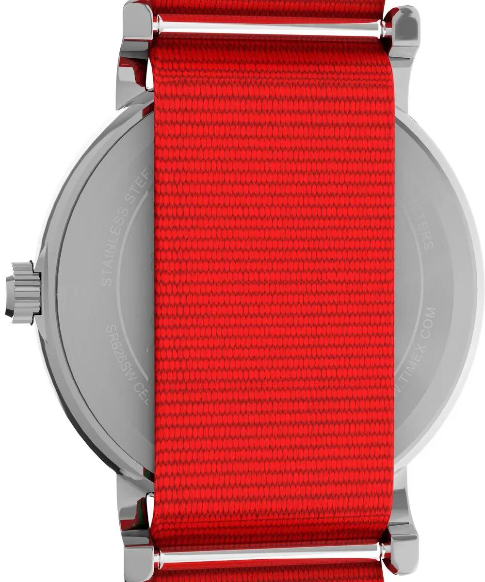 Timex Analogique Montre Rouge/Blanc TW2Y39500 3/4