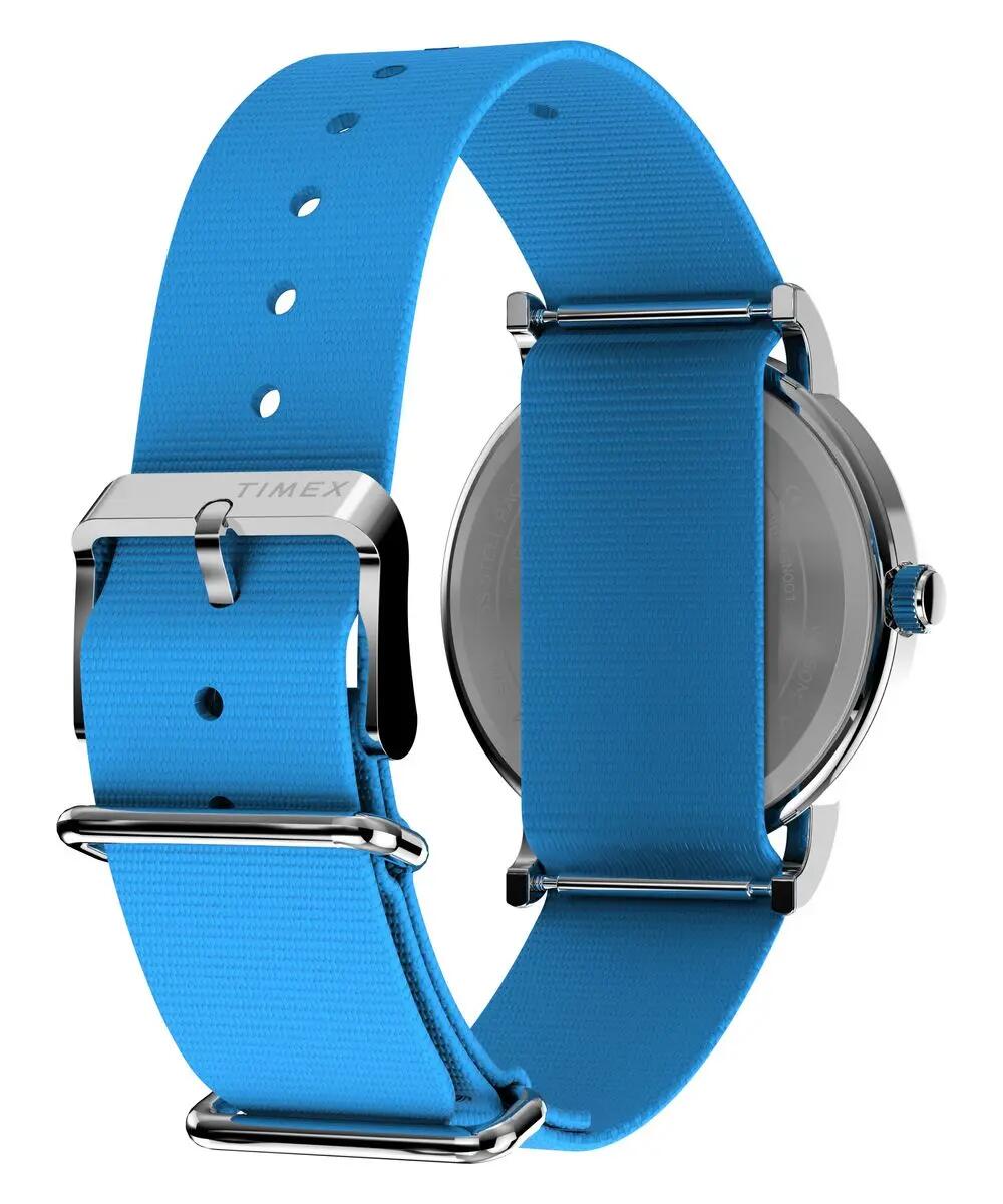 Timex Analogique Montre Bleu/Bleu TW2Y99500 3/6