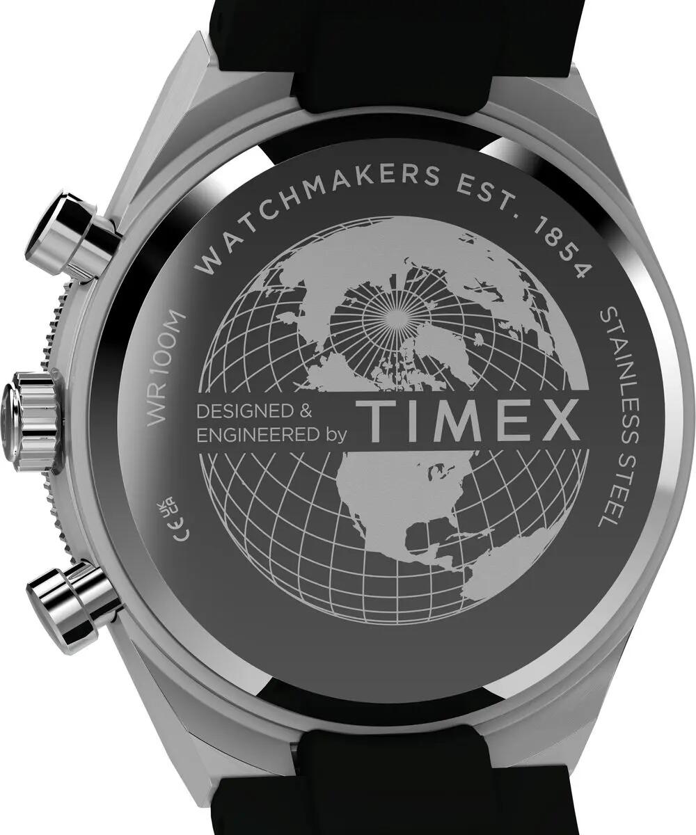 Timex Chronographe Montre Noir/Noir TW2Y56100 3/6