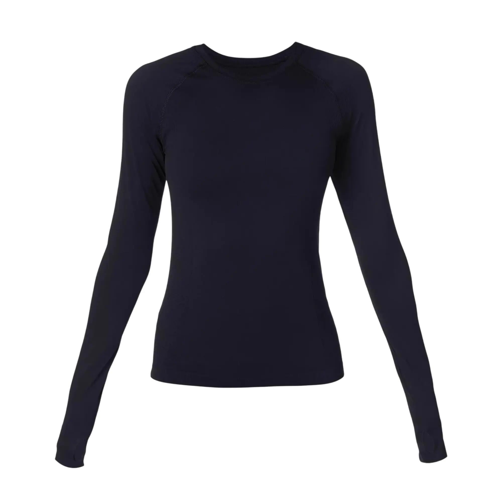 Haut Manches Longues Femme (Noir) 2/3