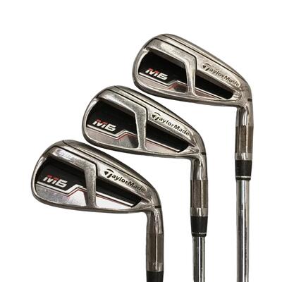 Taylormade m6 ijzerset / 4-pw / flex stiff / staal