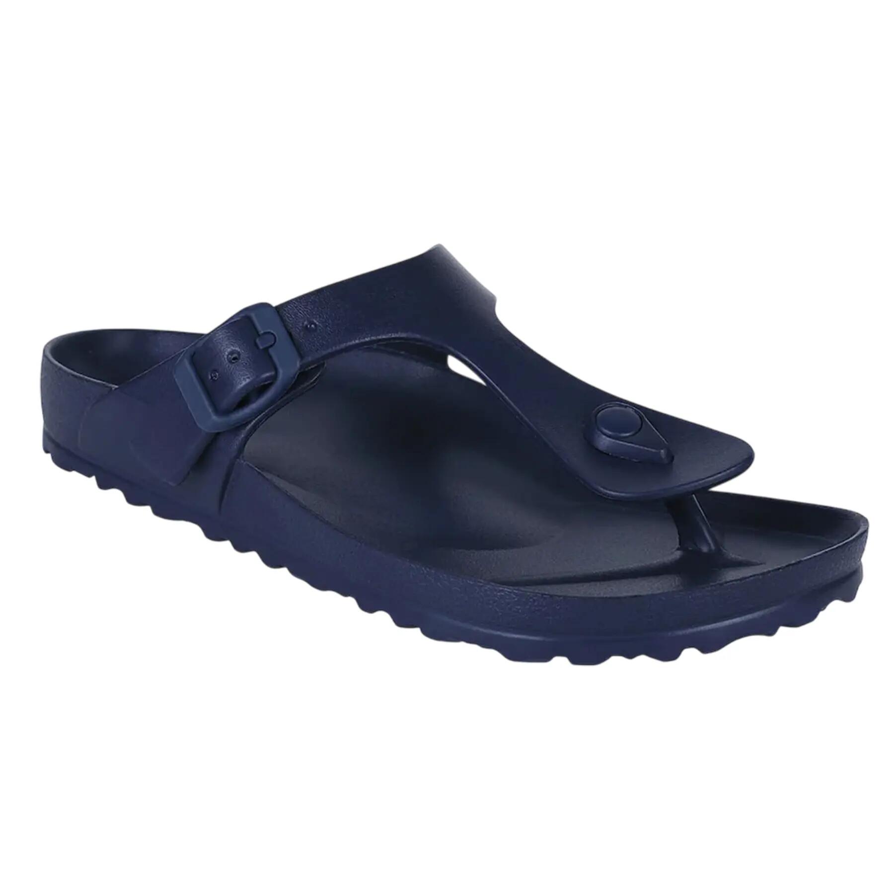 Womens/Ladies Coastal Sandals (Midnight Blue) 3/4
