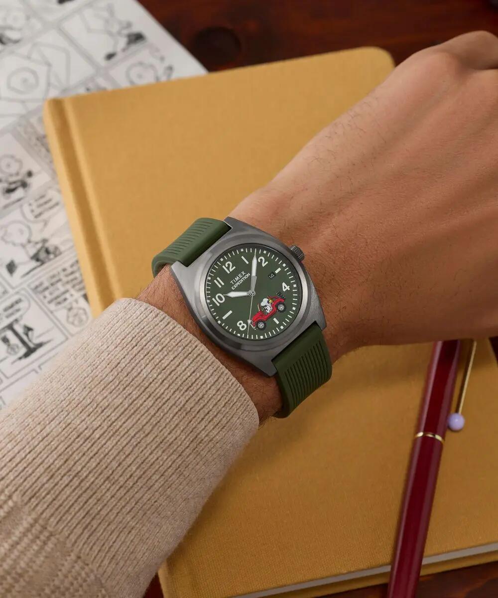 Timex Analogique Montre Vert/Vert TW2Y52500 6/6