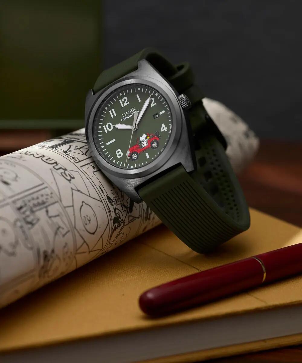 Timex Analogique Montre Vert/Vert TW2Y52500 5/6