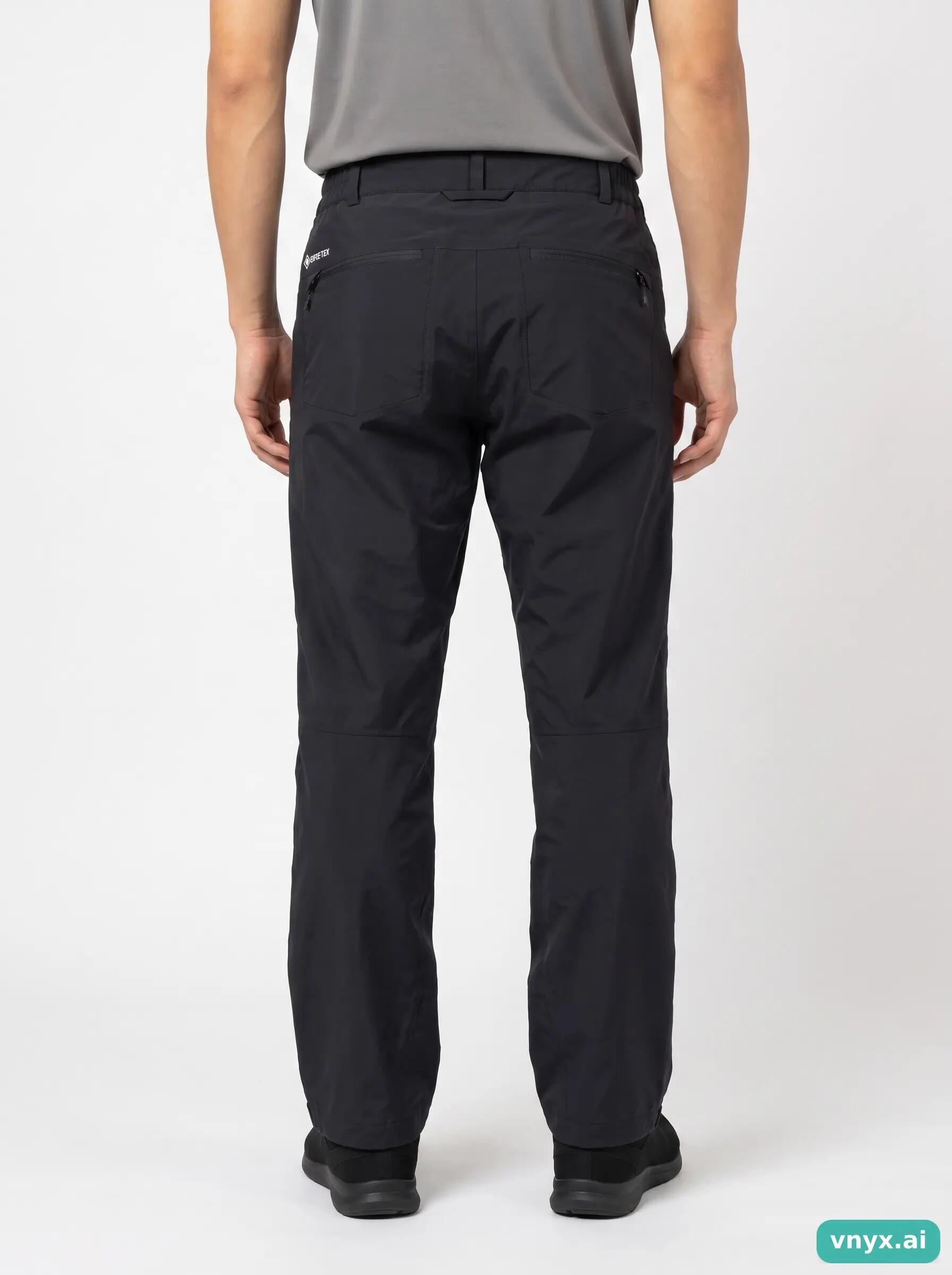 Second Life - Vintage Haglöfs Black Trousers Men W34 5/5