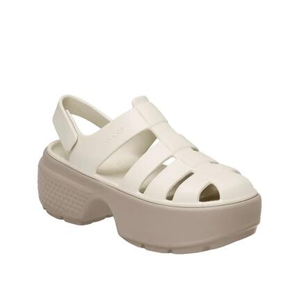 Crocs Komfortzehensandalen 360 Grad Weiß