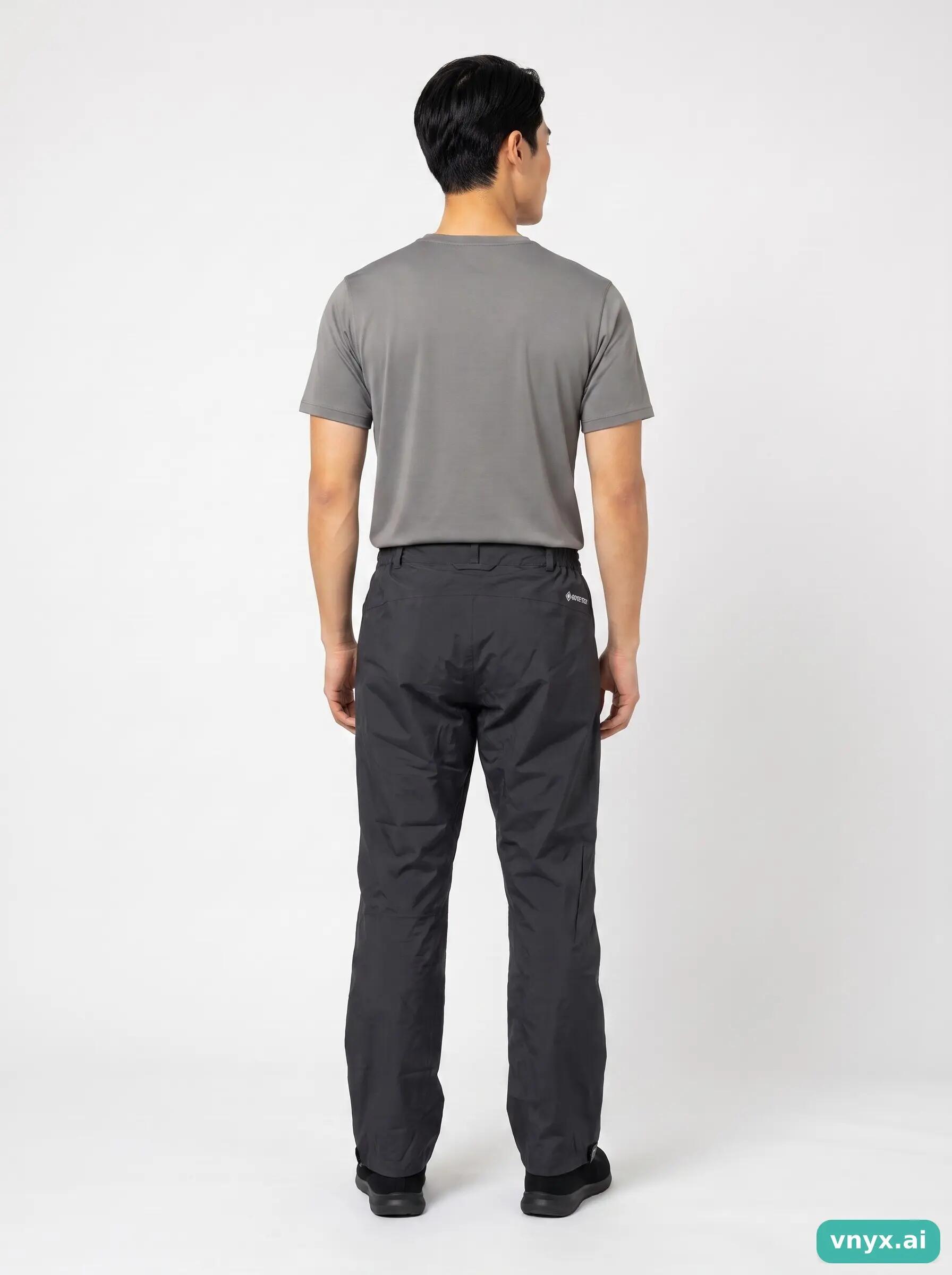 Second Life - Vintage Haglöfs Black Trousers Men W34 4/5