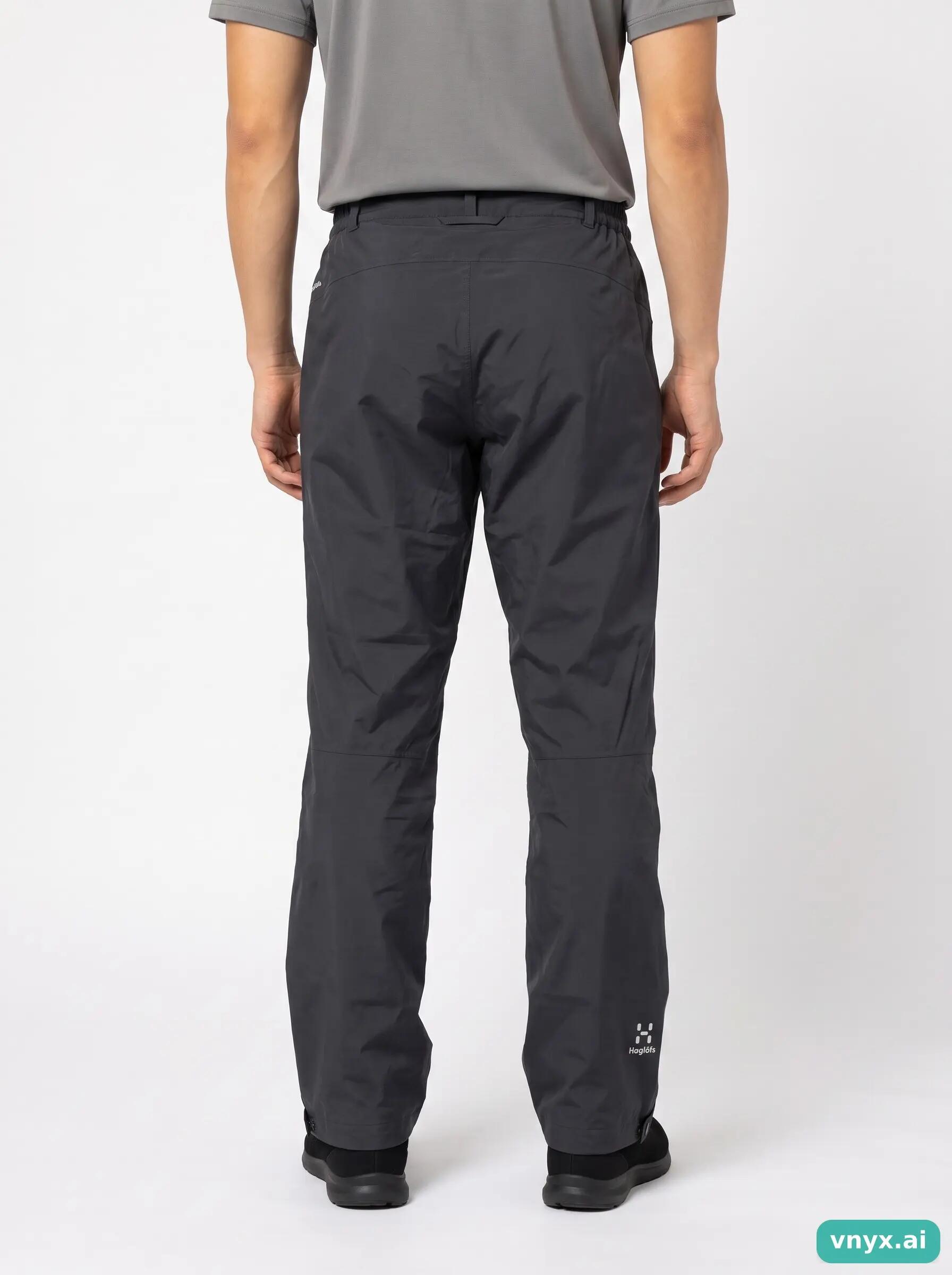 Second Life - Vintage Haglöfs Black Trousers Men W34 2/5