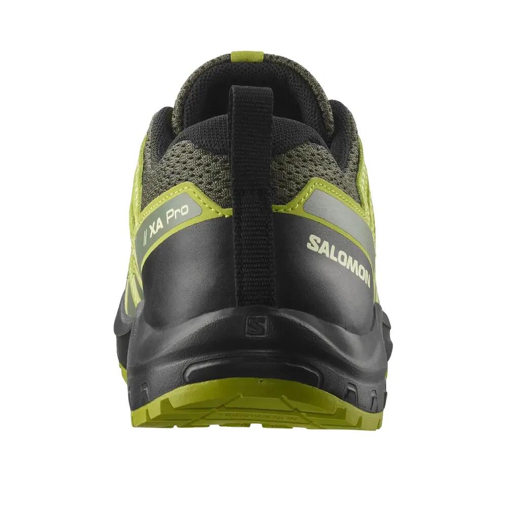 Trail-Schuhe Salomon XA Pro V8 Urban Chic/Schwarz/Dunkelgelb 5/6