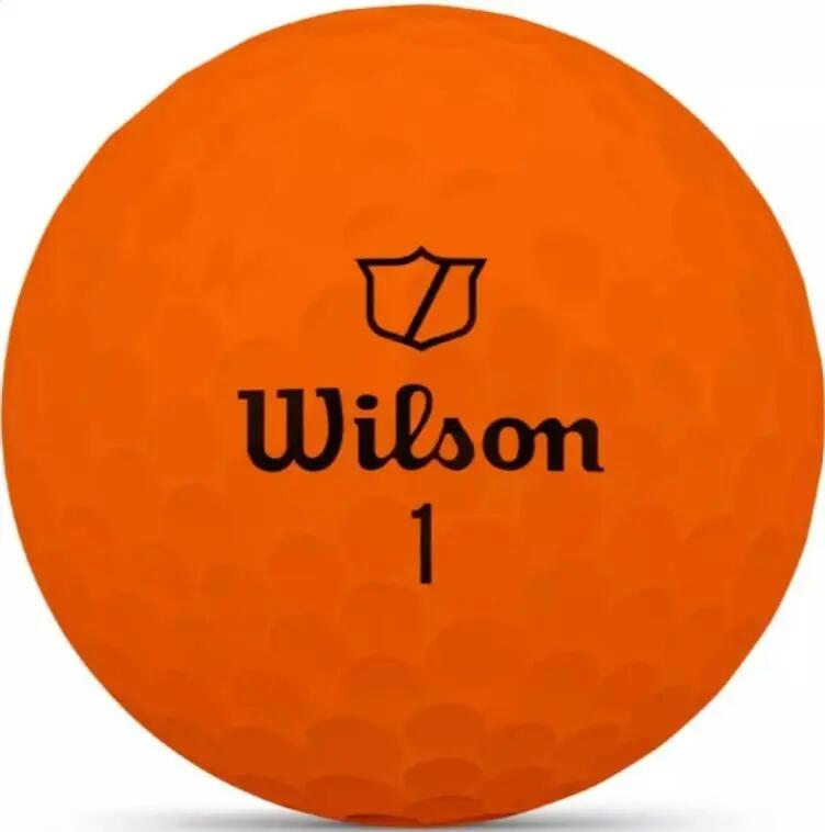Palline da golf Wilson Duo Soft Orange 2/2