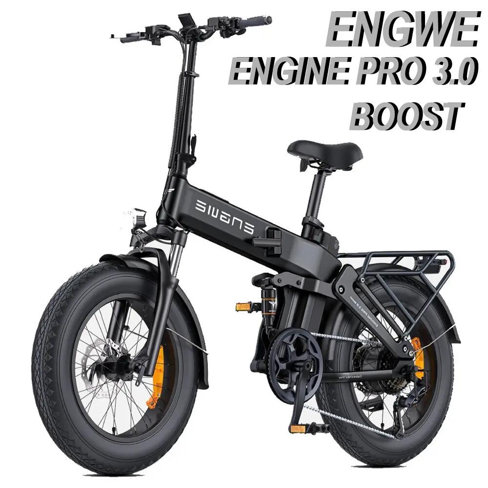 ENGWE ENGINE PRO 3.0 BOOST Foldable Adult Electric Bike, 250W Motor, 48V 15Ah Re 1/4