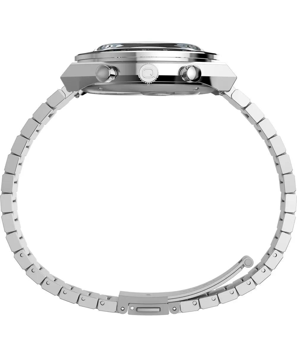 Timex Chronographe Montre Argent/Bleu TW2Y88600 2/6
