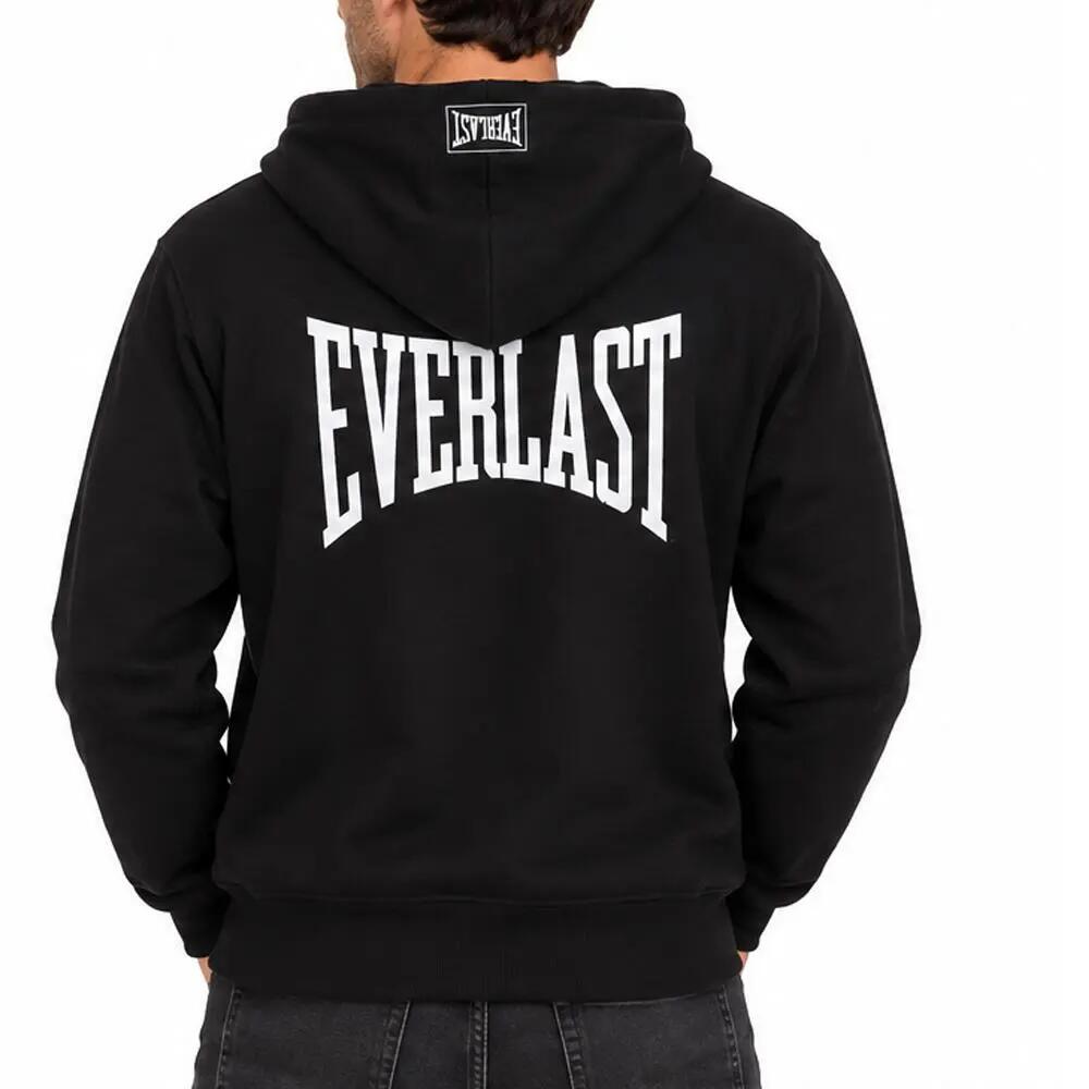 Everlast Herren Kapuzenpullover mit Reißverschluss Schwarz EL011 3/3
