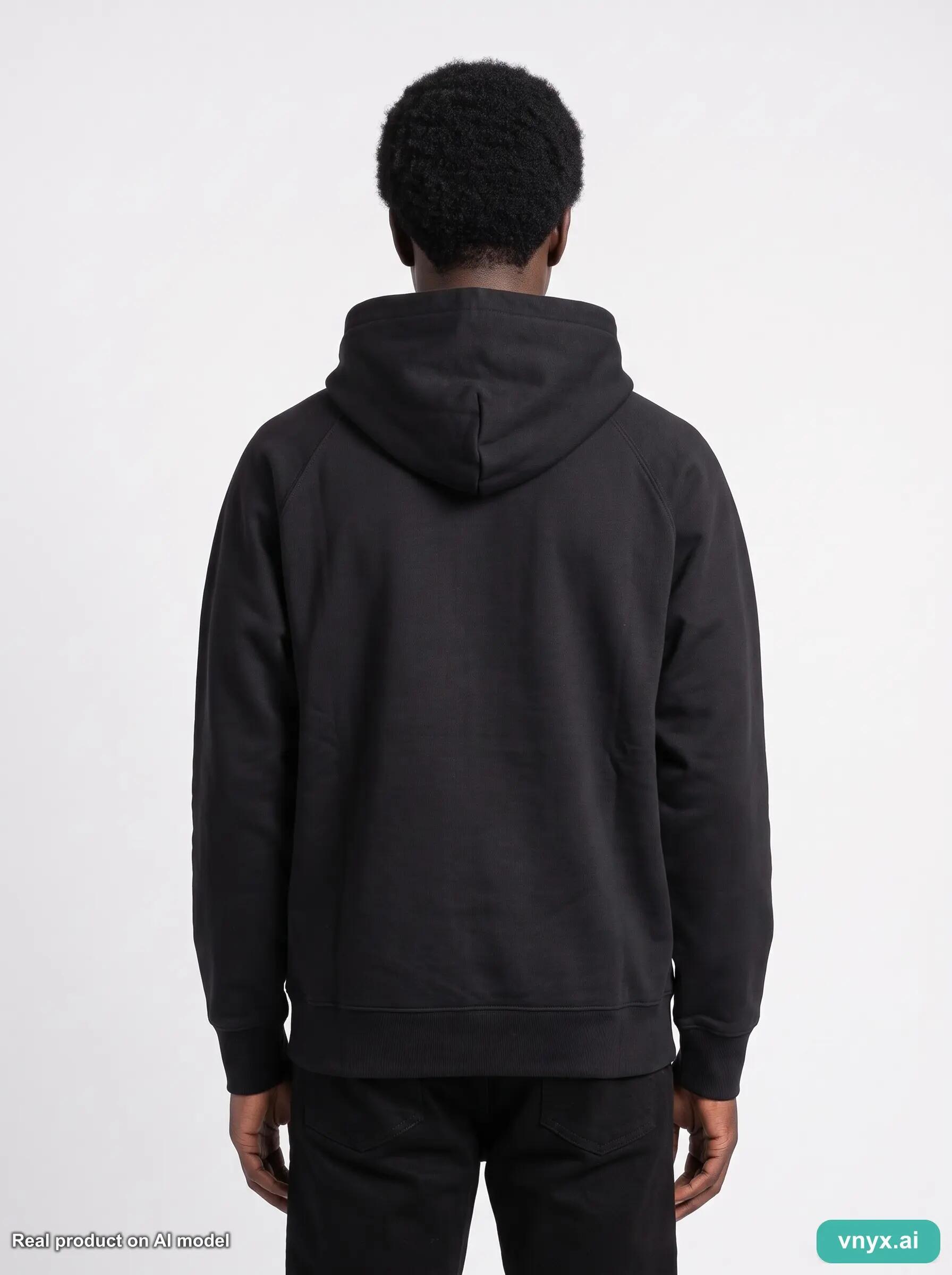 Second Life - Vintage Carhartt Black Hoodie Men L 2/5