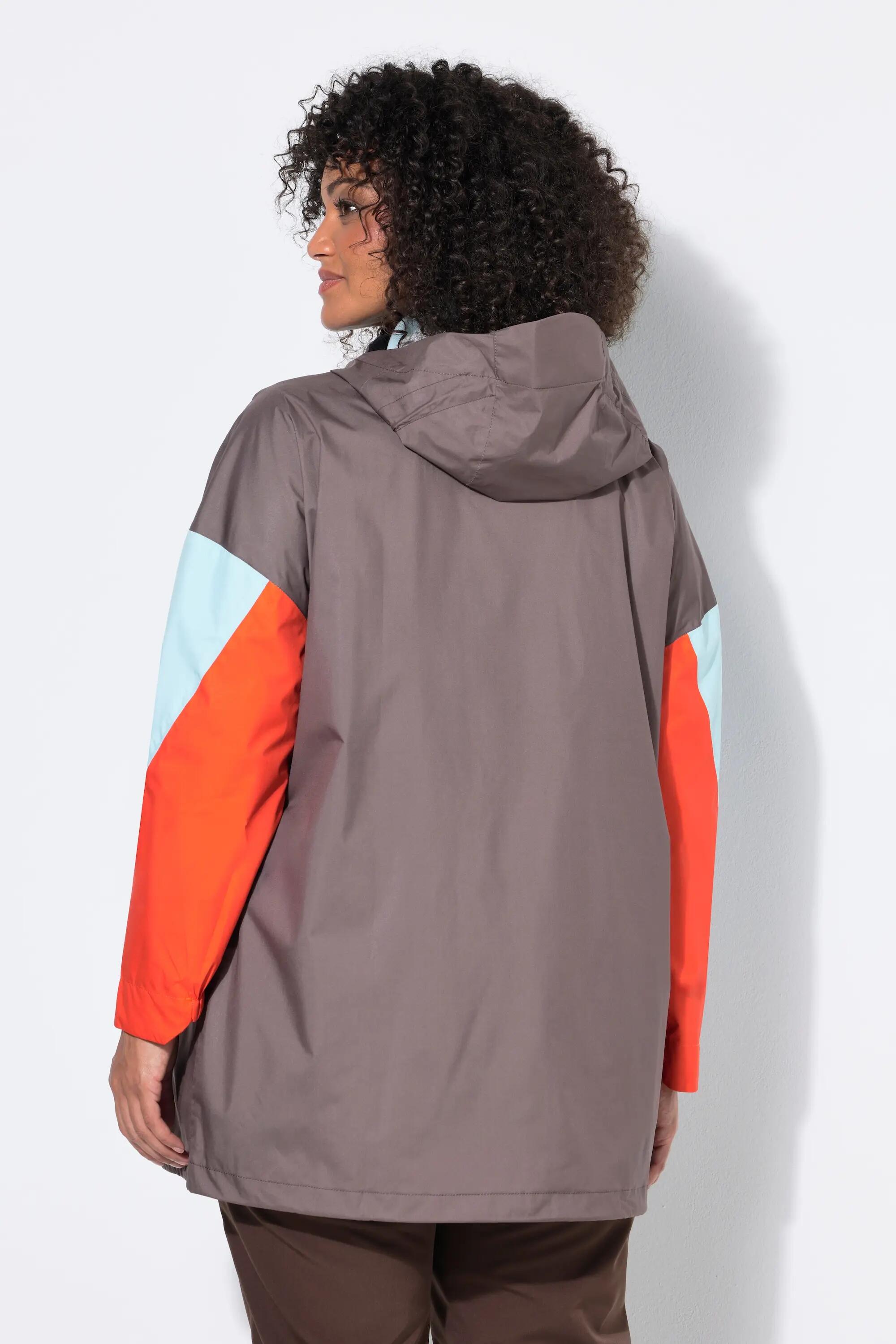 Dames HYPRAR Zipin-functionele jas waterdicht capuchon 2/6
