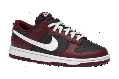 Heren - sportschoenen - nike dunk low - rood