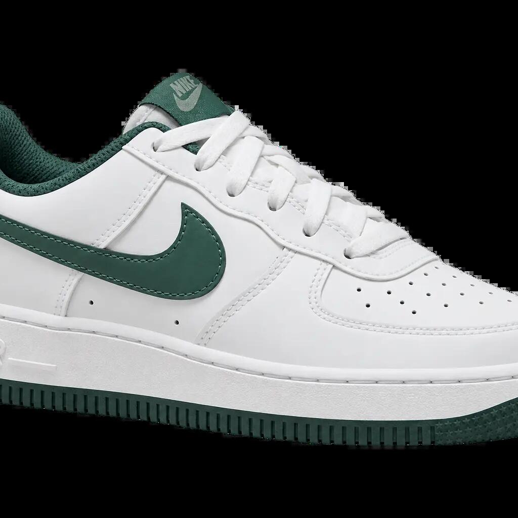 Kinder - Sneaker - Nike Air Force 1 GS - Weiß, Vintage Green