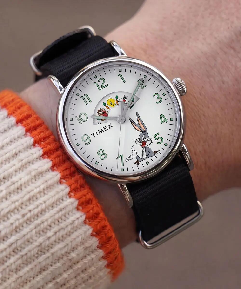 Timex Analogique Montre Noir/Blanc TW2Y99100 6/6