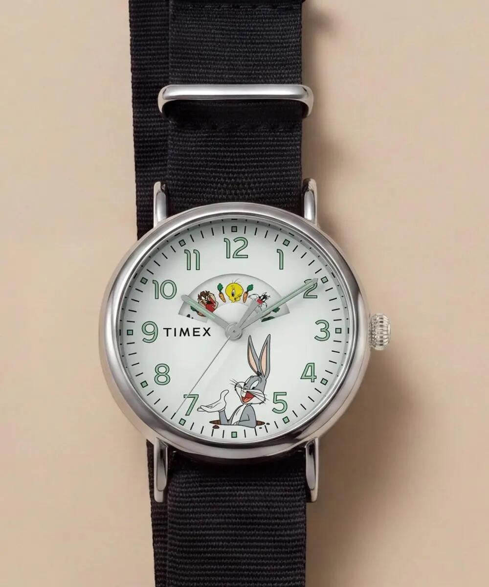 Timex Analogique Montre Noir/Blanc TW2Y99100 4/6