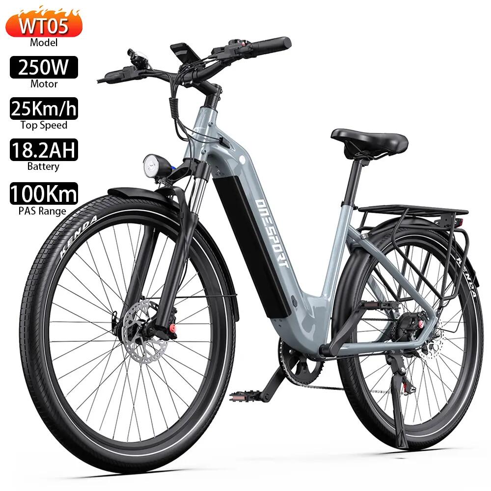 Електрически велосипед Onesport WT05 27.5" гуми 250W мотор 36V 18.2AH