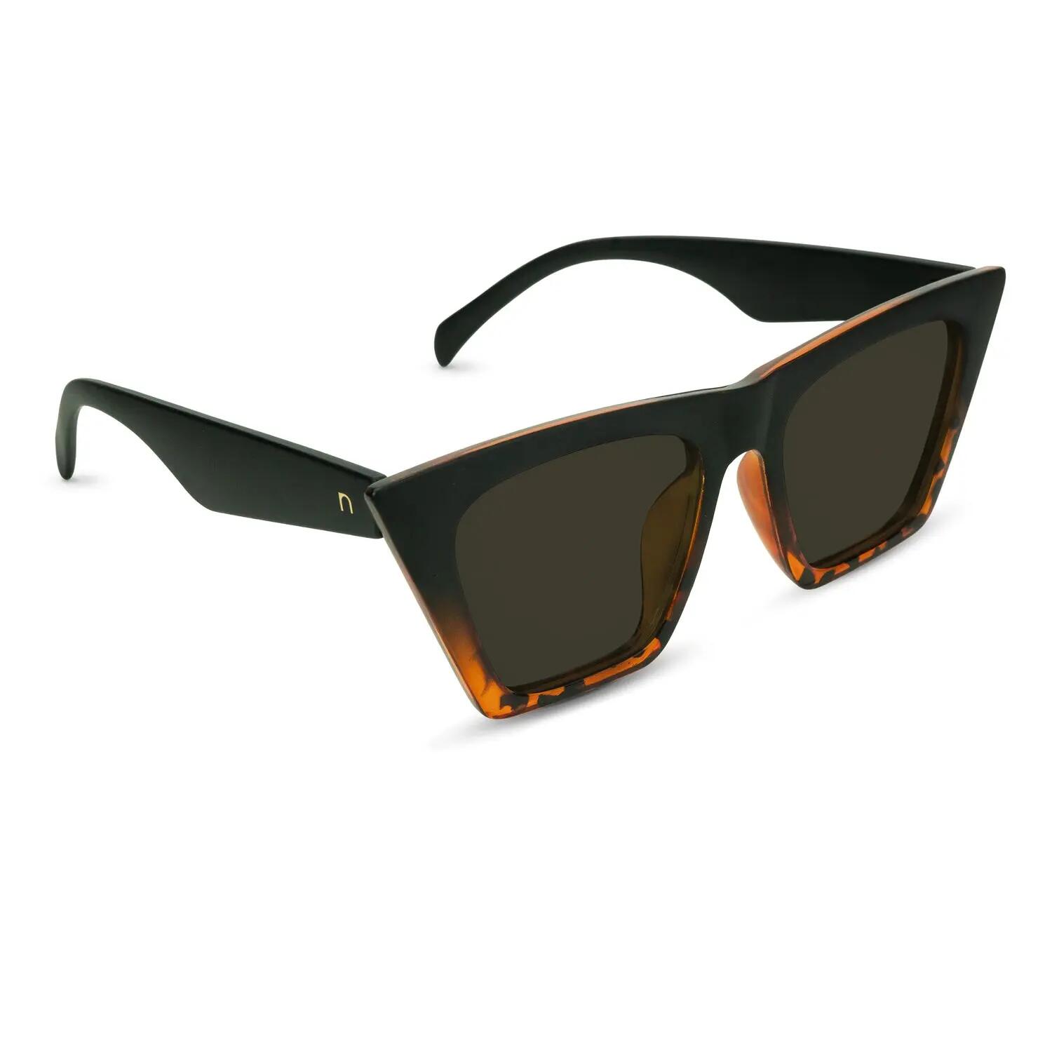 Damen Sonnenbrille Hamptons (Black and Tortoise | G15) 2/2